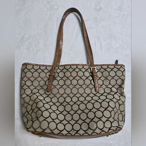 Nine West Purse Shoudler Bag Large Handbag Tote - Picture 7 of 15